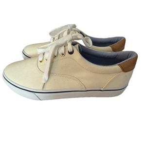 Tommy Hilfiger Women's Maritza Canvas Fashion Sneakers Natural SKU0378